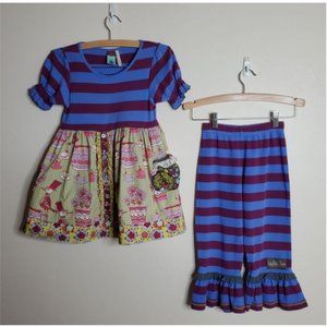 Matilda Jane Character Counts/ Heart Soul Pride outfit Size 4 (runs big) tea cup